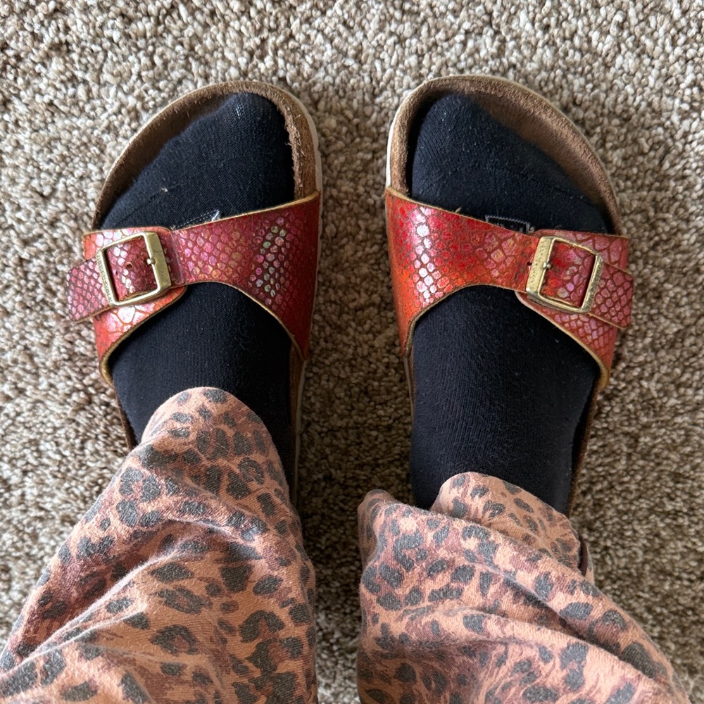 Birkenstock Red Sandals - Picture 11 of 11